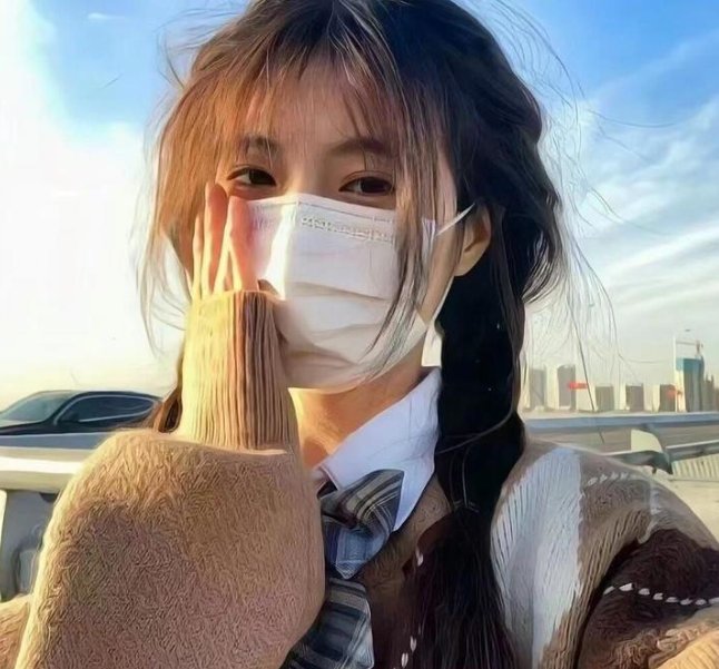 九尾狐与仙鹤